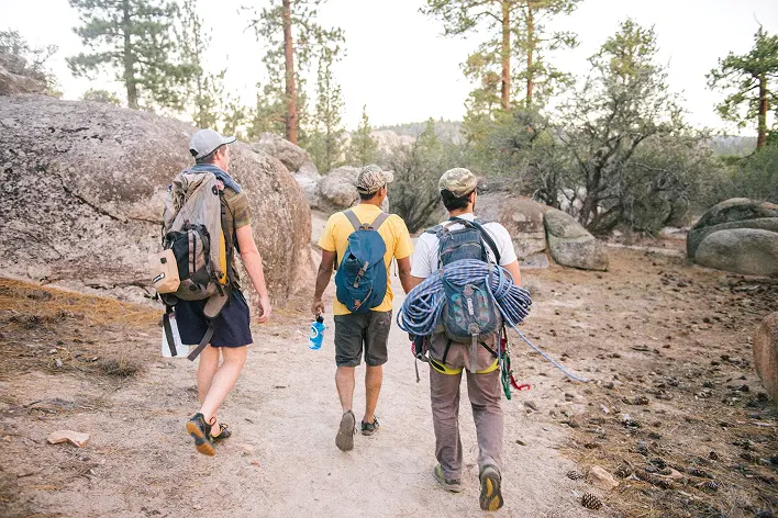 hiking-through-the-mountains